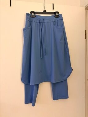 Blue Skirt Legging M